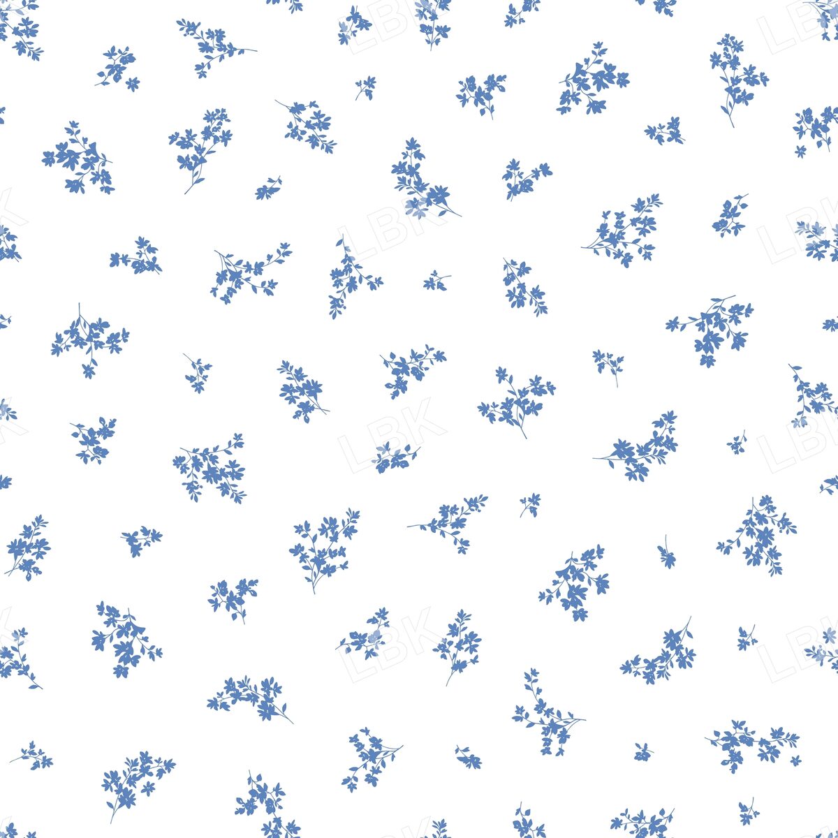 blue dainty flowers