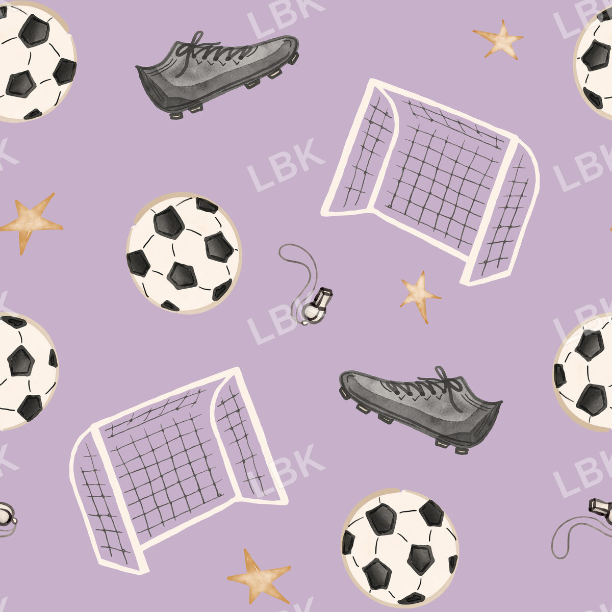 Soccer - lavender