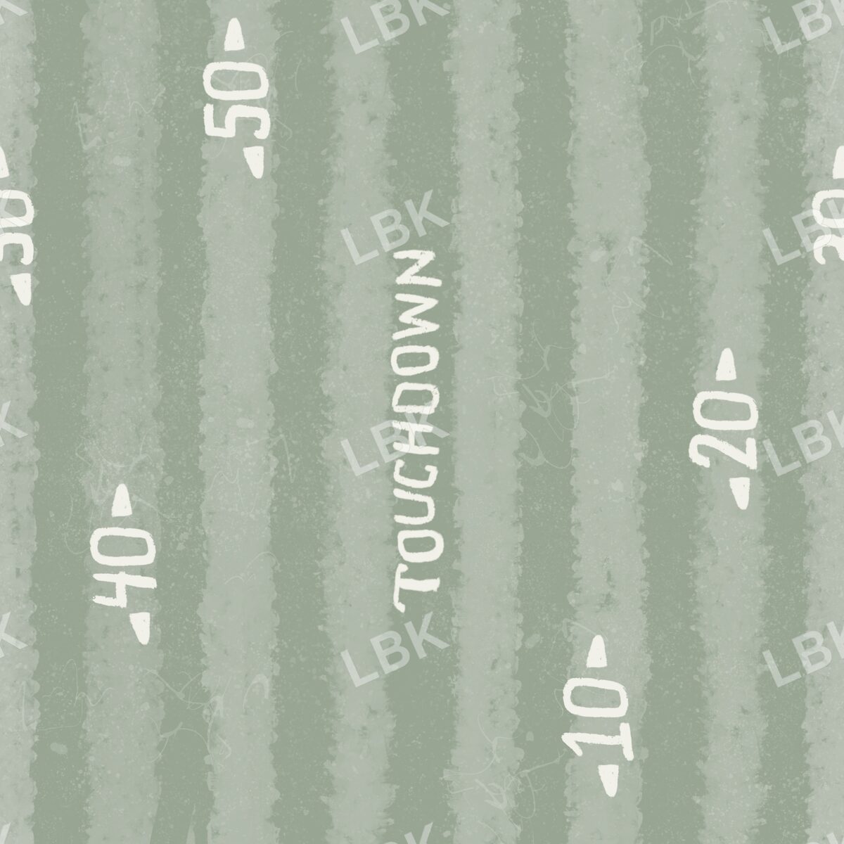 Sage touchdown stripe