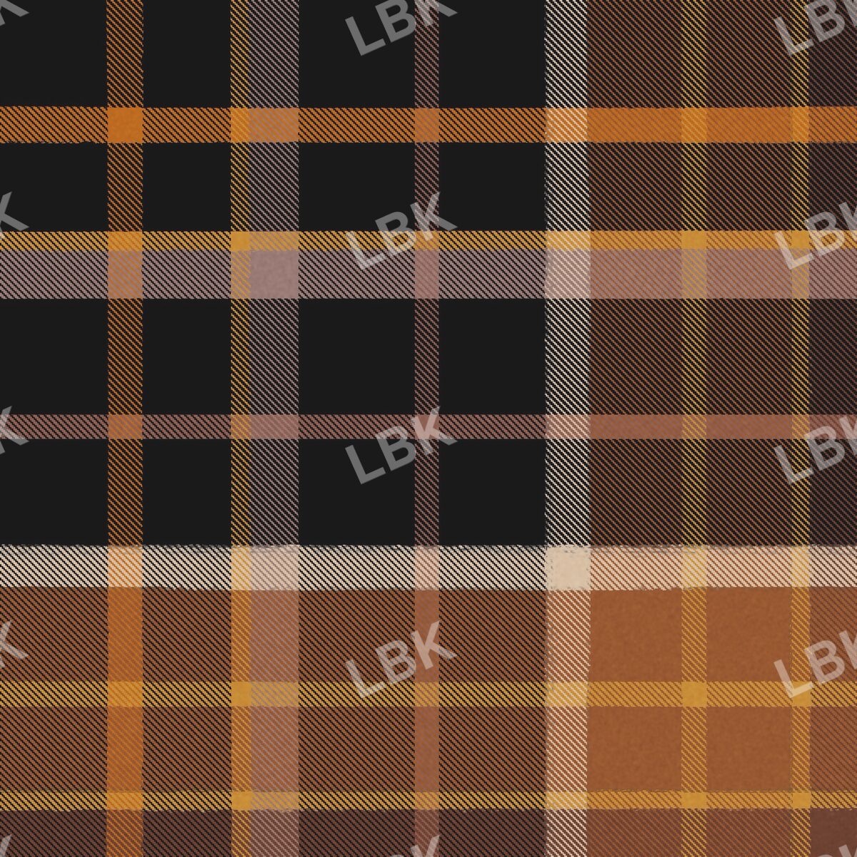 By the fire plaid soft black mix