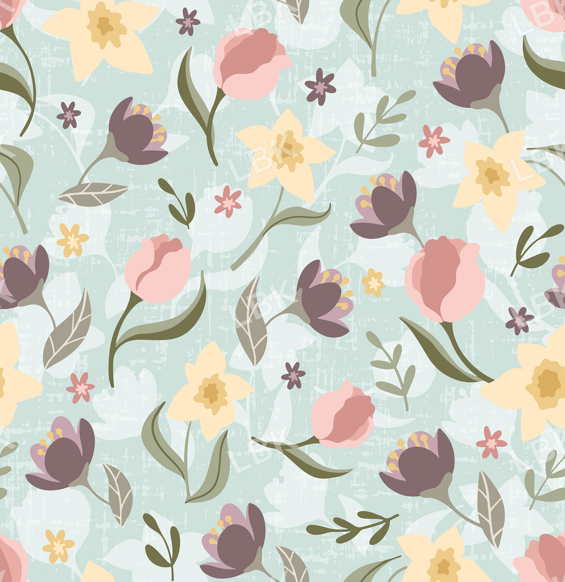 Sweet Spring Floral Sky