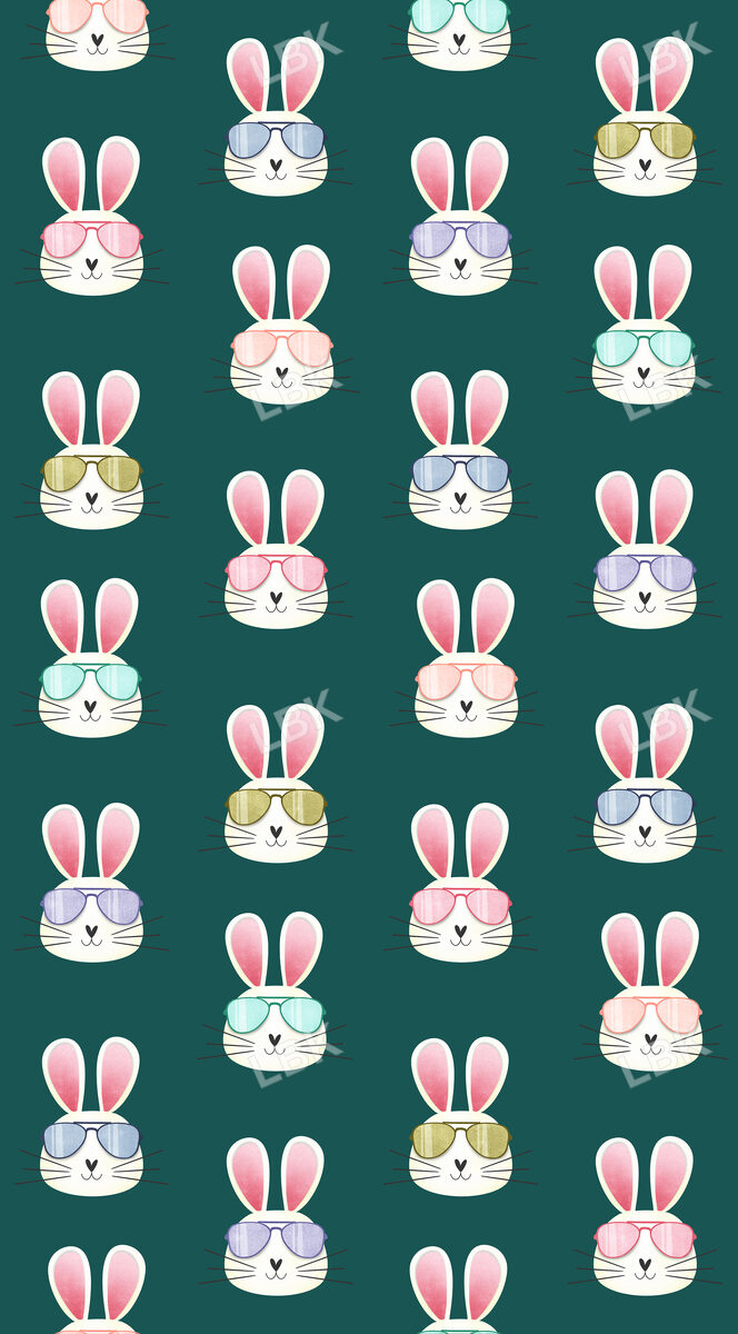 Hoppy Easter Hip Hop Teal
