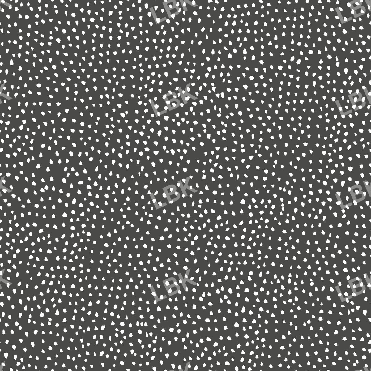 Charcoal Black Pebble Dots