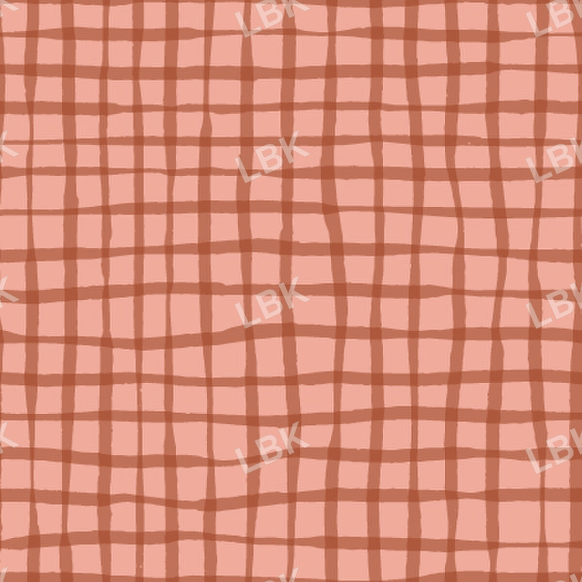 distressed Gingham pink