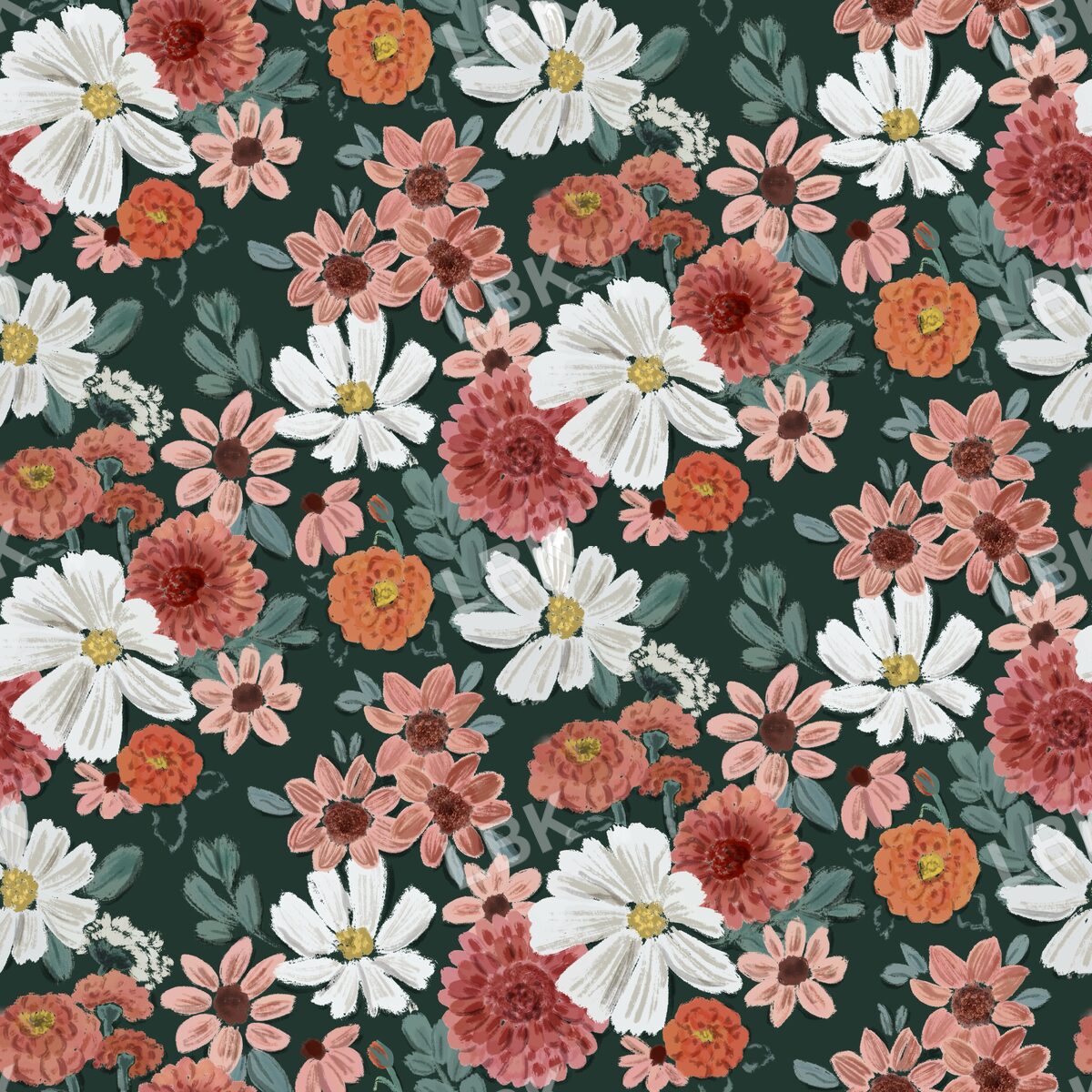 Autumn bliss dark green