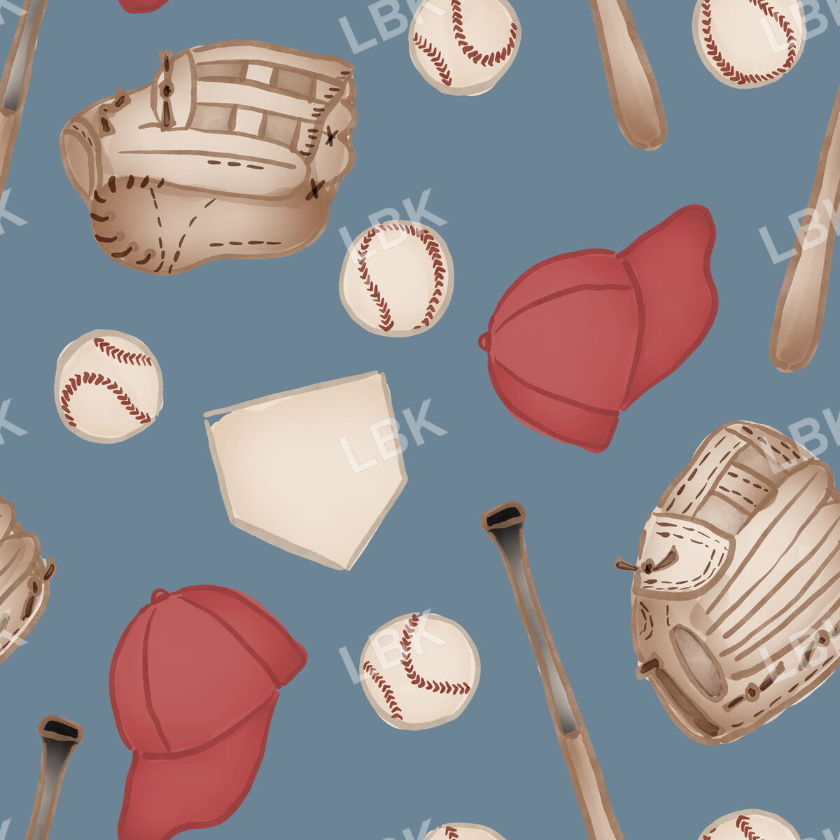 Baseball - Denim Blue