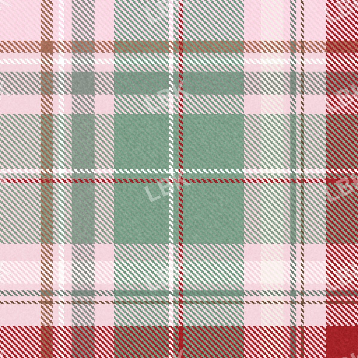 Cozy plaid pink multi