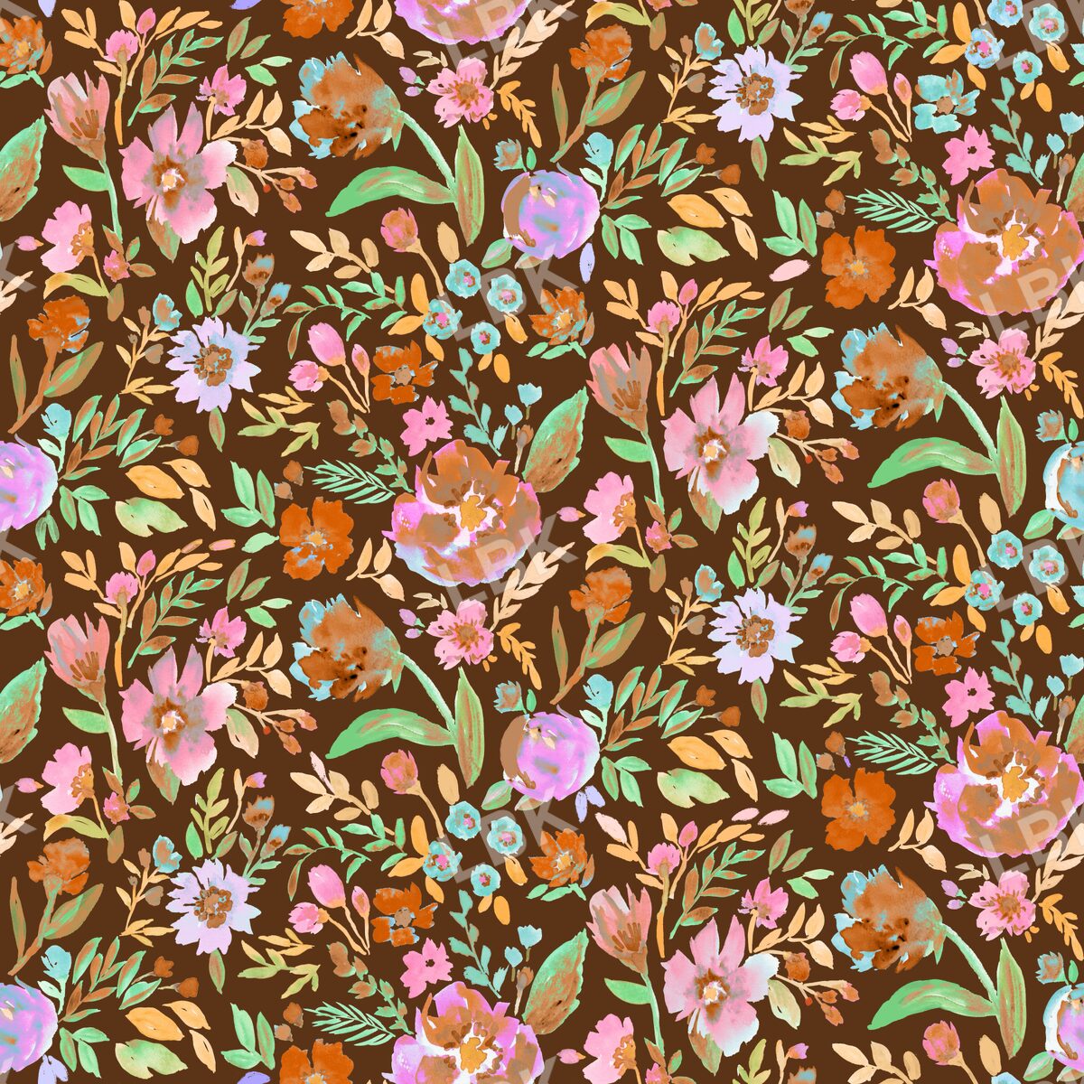Oh so pretty boho brown multi