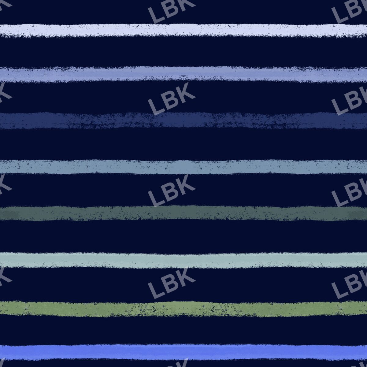 Multicolor winter blue stripe on navy
