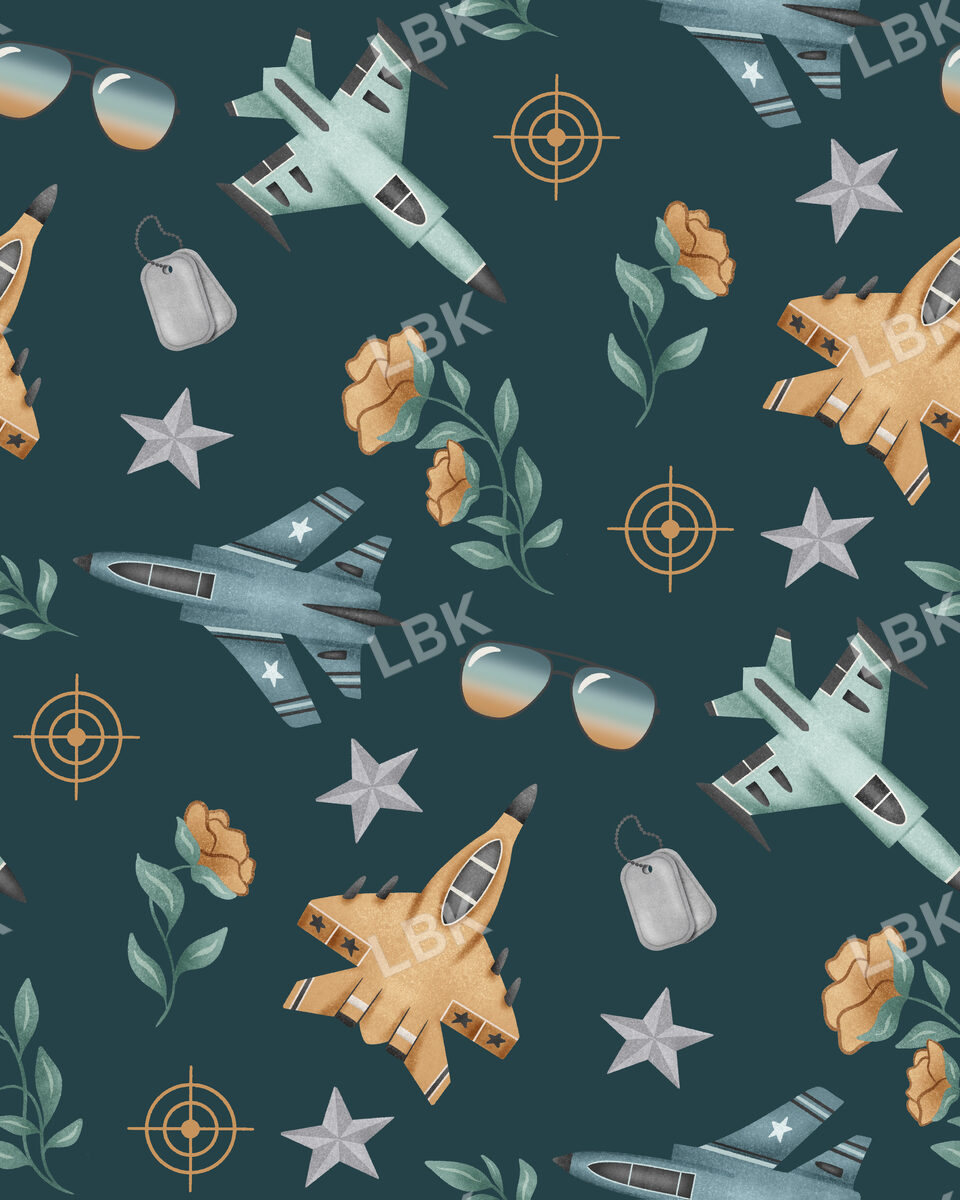 Wingman Flower Jets Navy