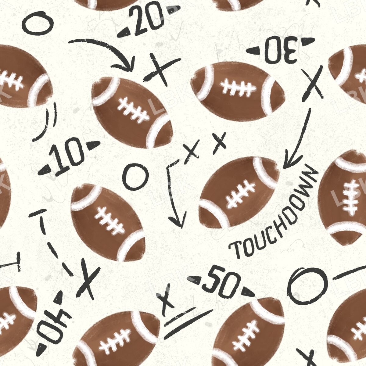 Cream black touchdown trrrain