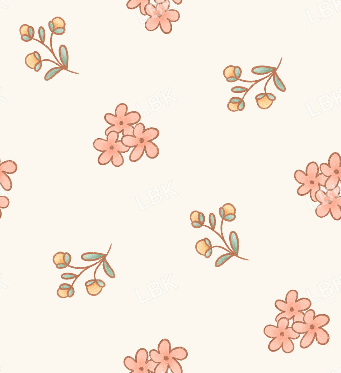 Cottontail Dainty Floral Cream