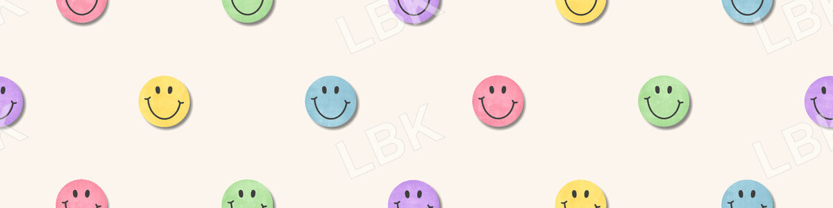 Back 2 School 2.0 Smiley Rainbow White