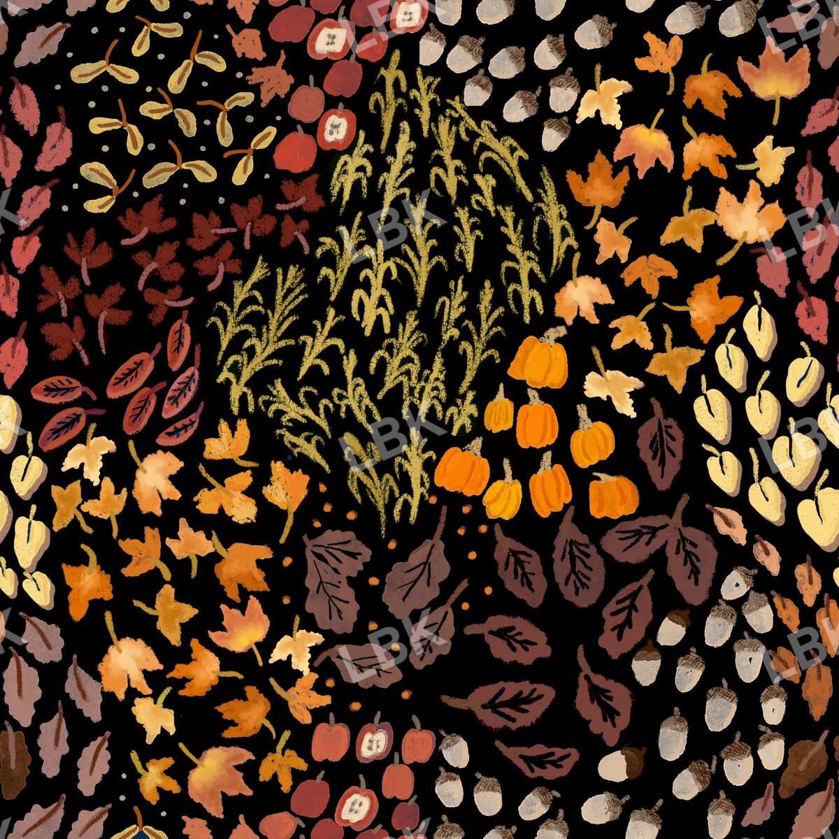 Falling for autumn neutral black