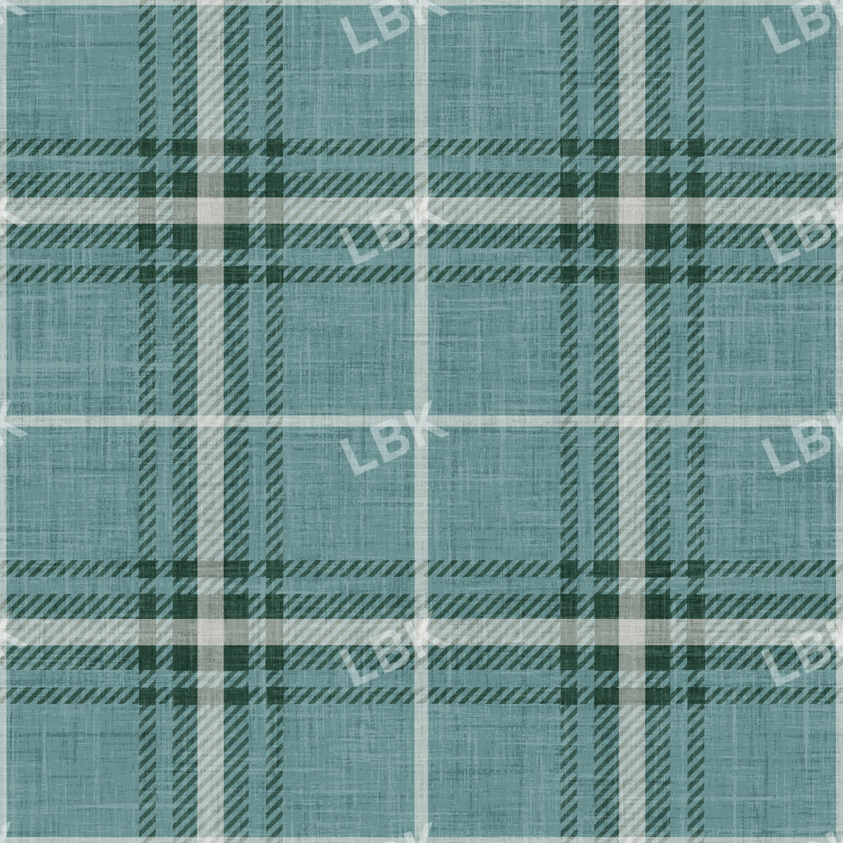 Christmas Faux Flannel Plaid Jack Frost