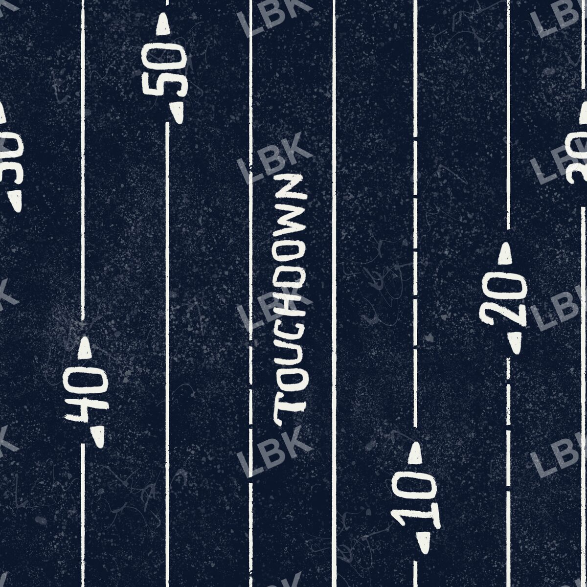 Chicago navy blue touchdown stripe