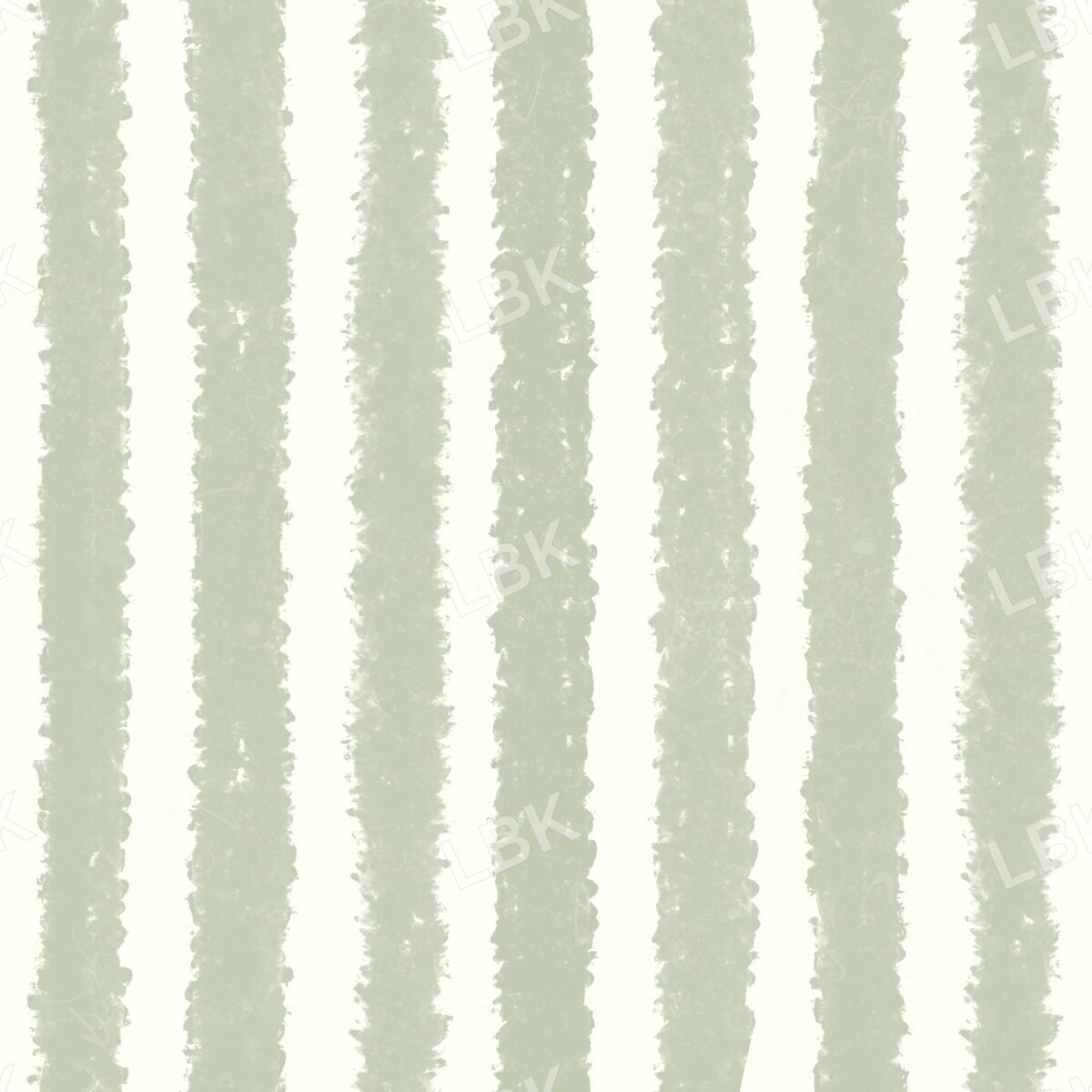 Cream dark sage stripe