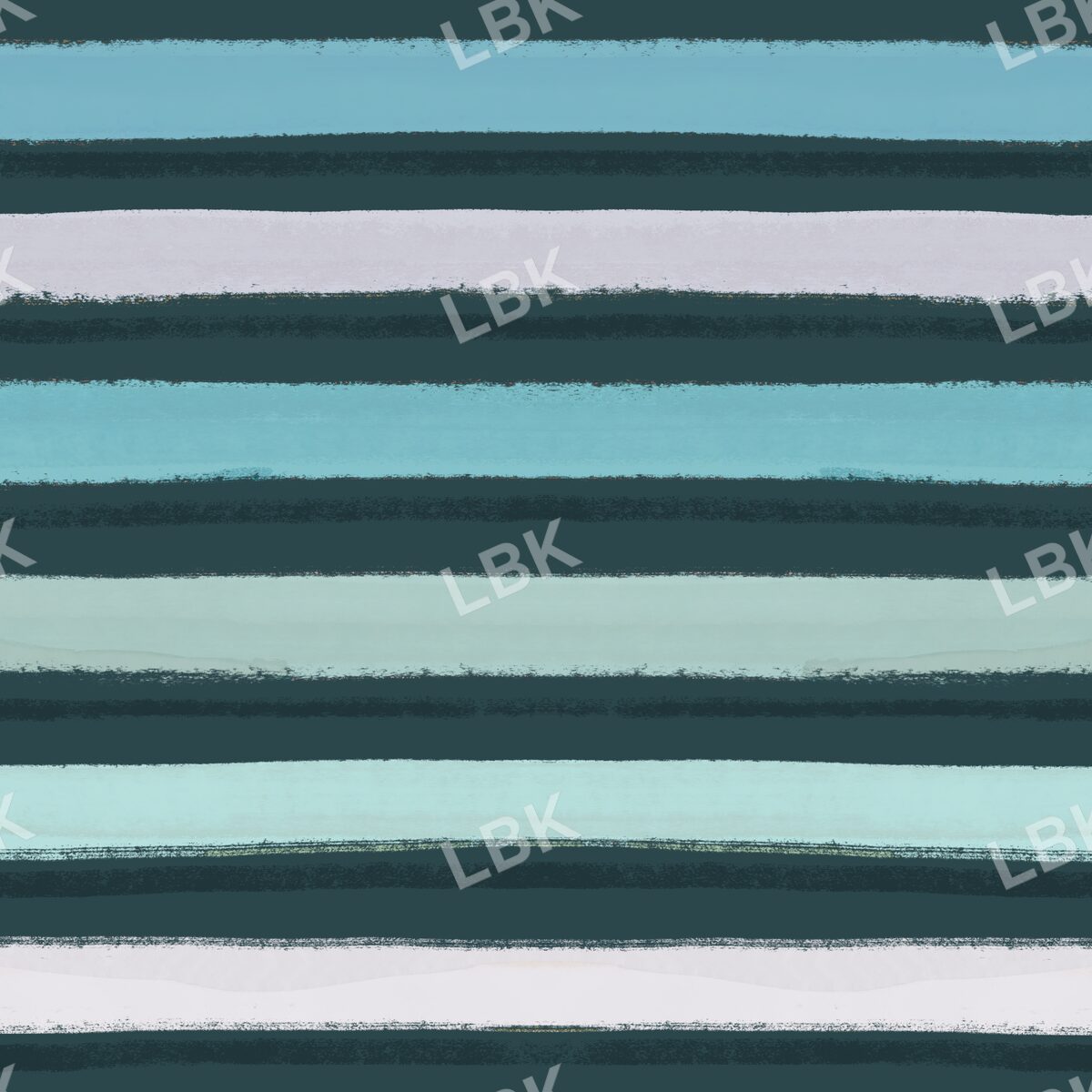 Teal blue autumn multi stripe