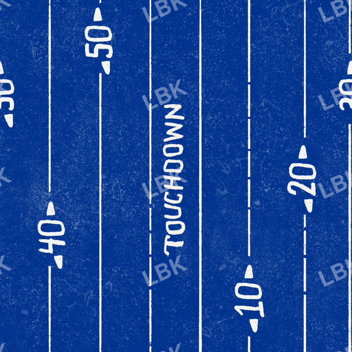 Buffalo blue touchdown stripe
