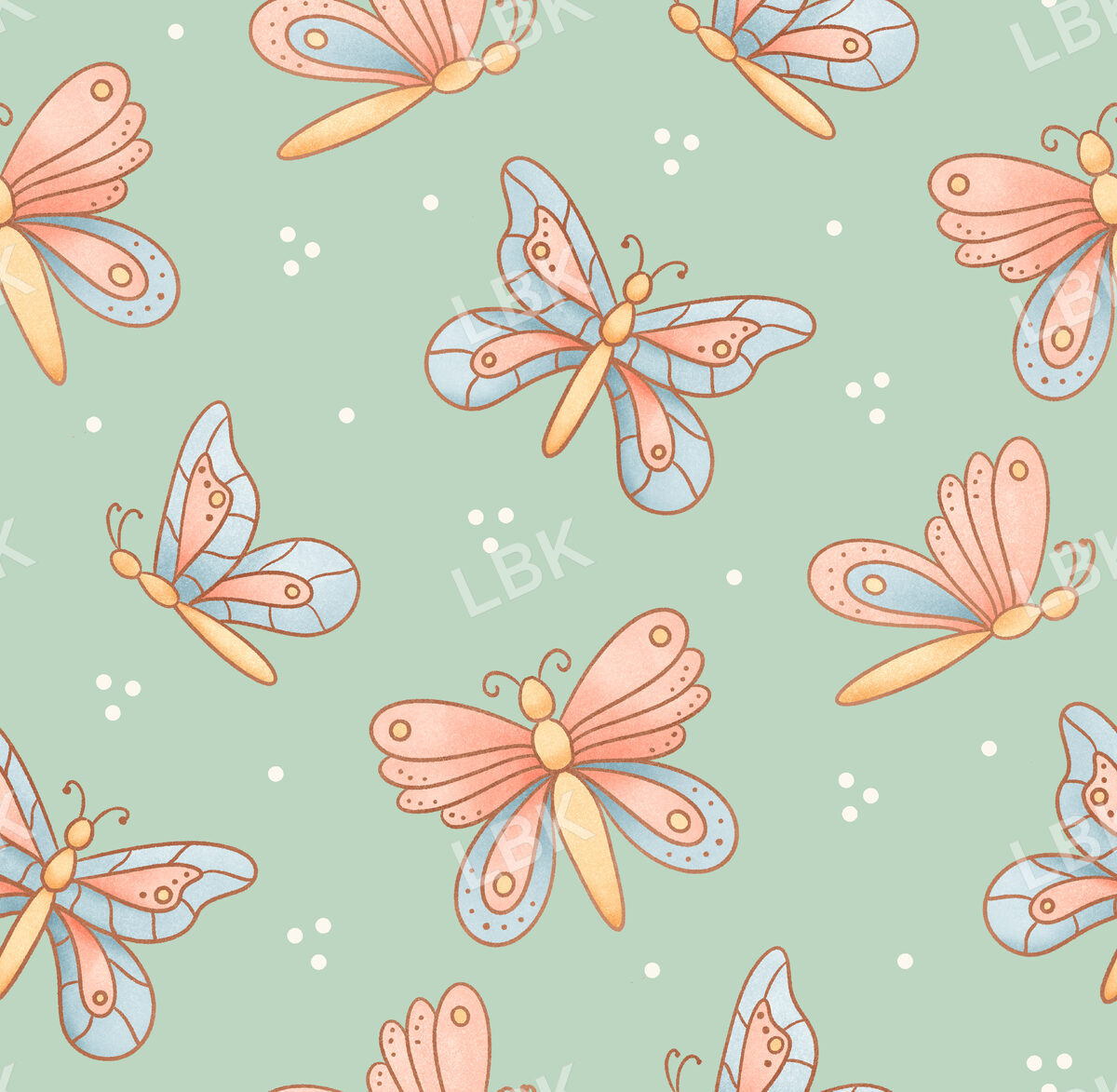 Cottontail Butterfly