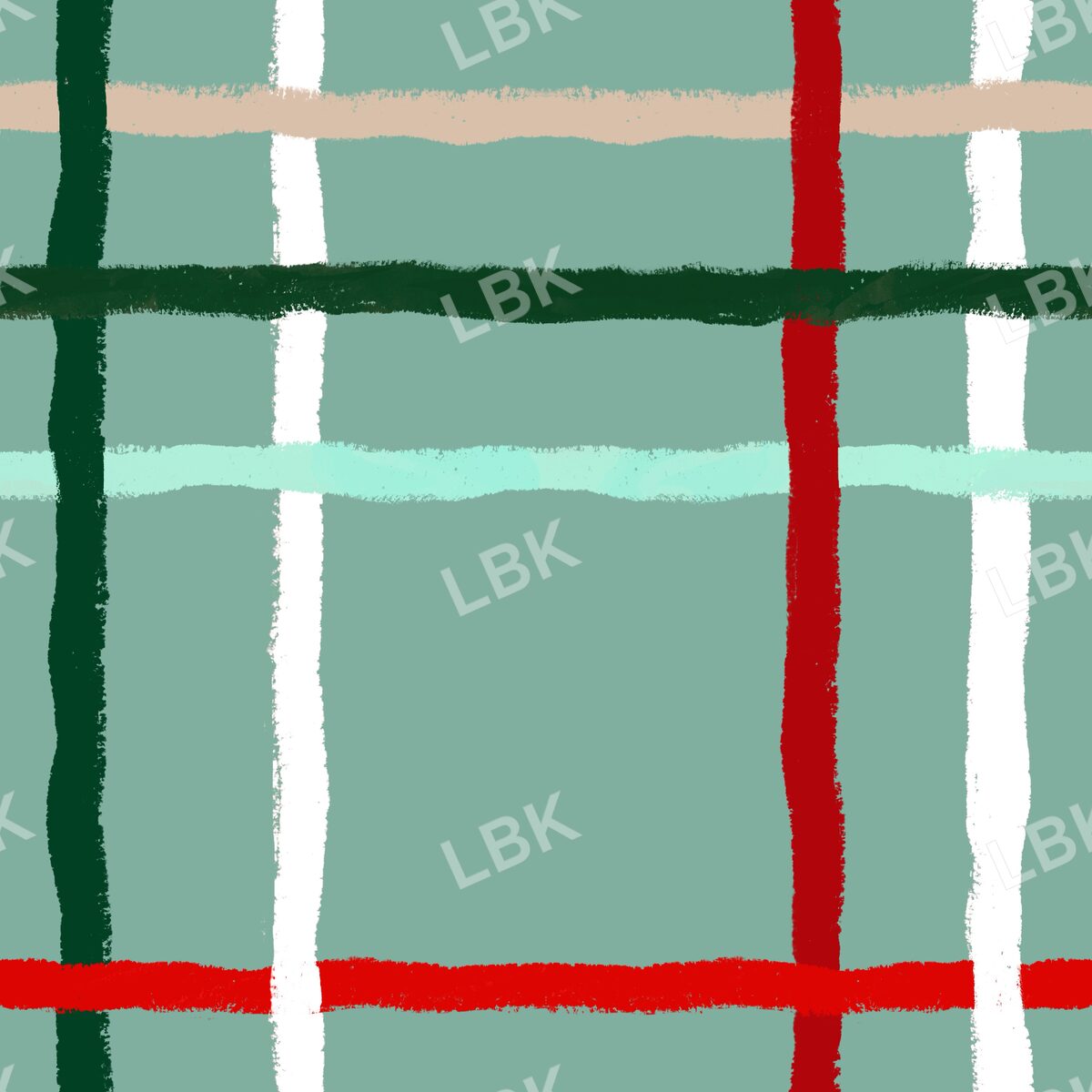 Yarn plaid - winter sage