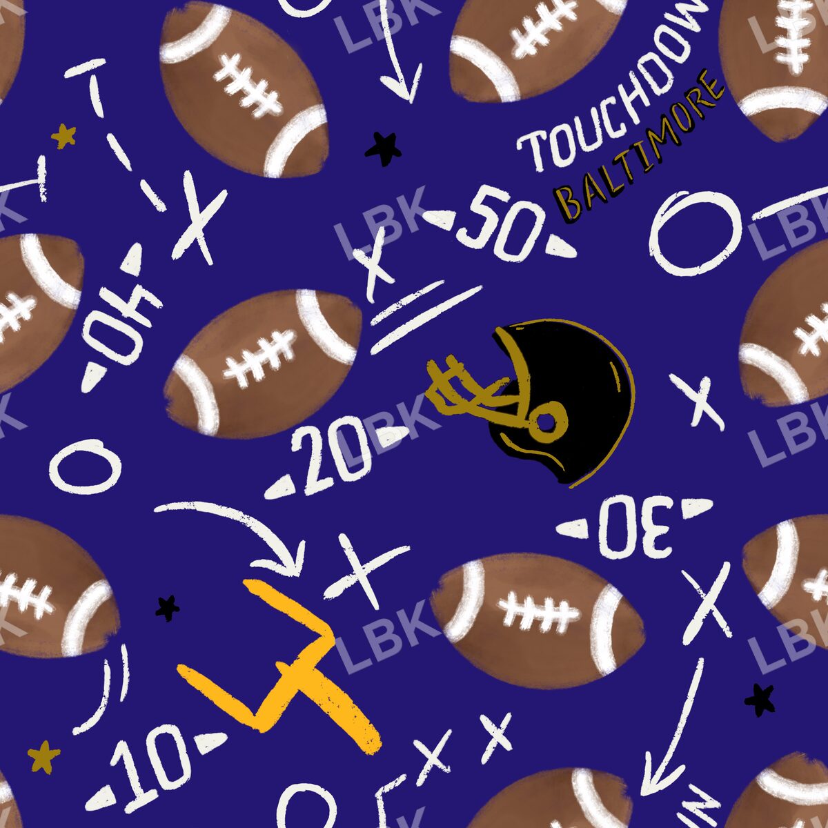 Baltimore Touchdown terrain