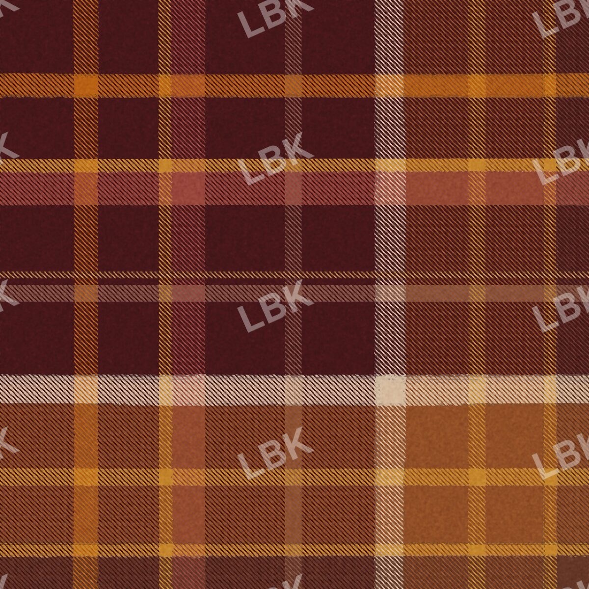 Cozy cabin plaid mahogany mix