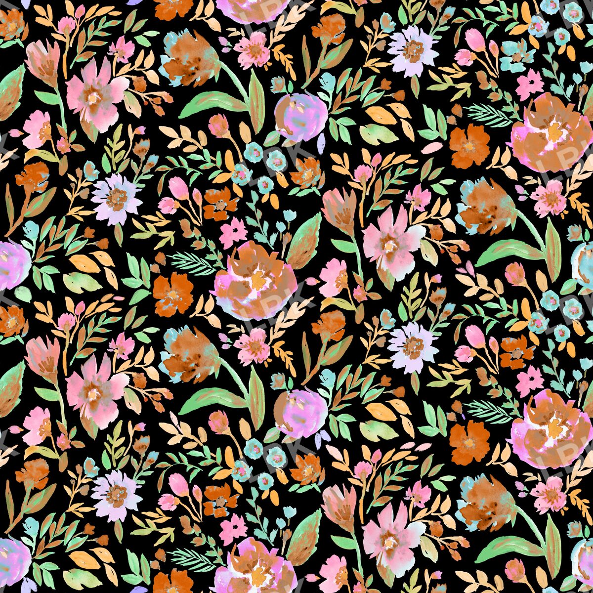 Oh so pretty boho black multi