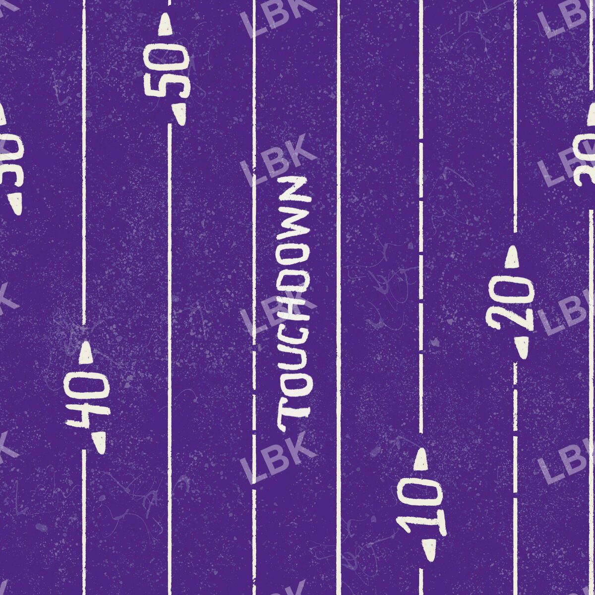 Minnesota purple touchdown stripe