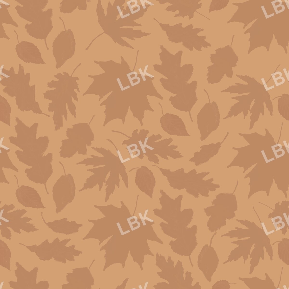 Falling leaves shadow ochre
