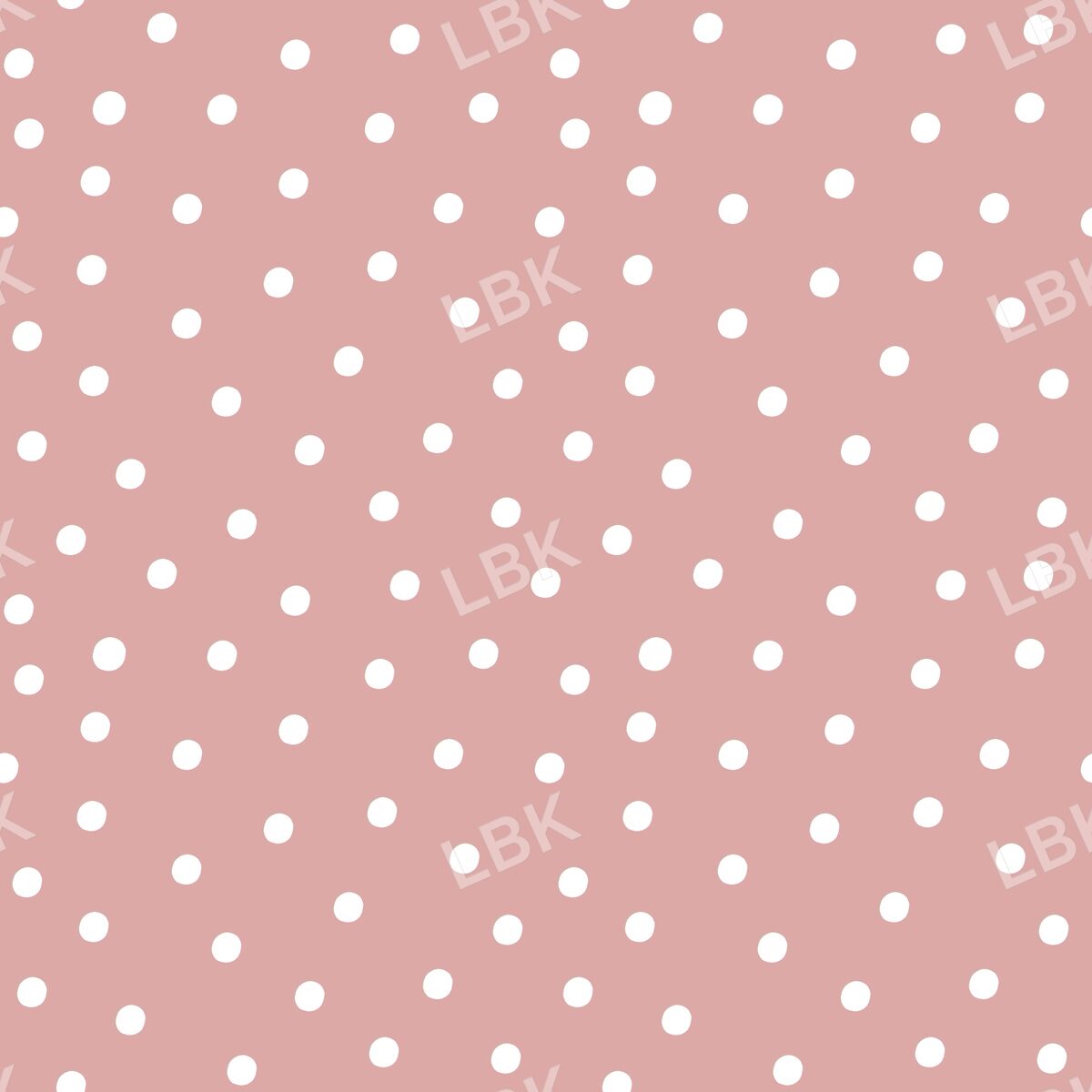 Rosy pink dots