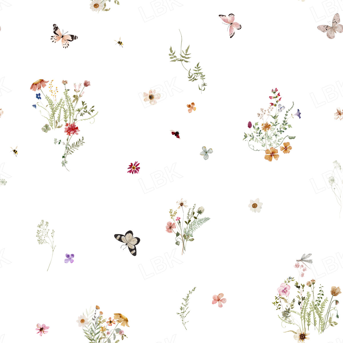 Spaced Wren's Wildflower Garden