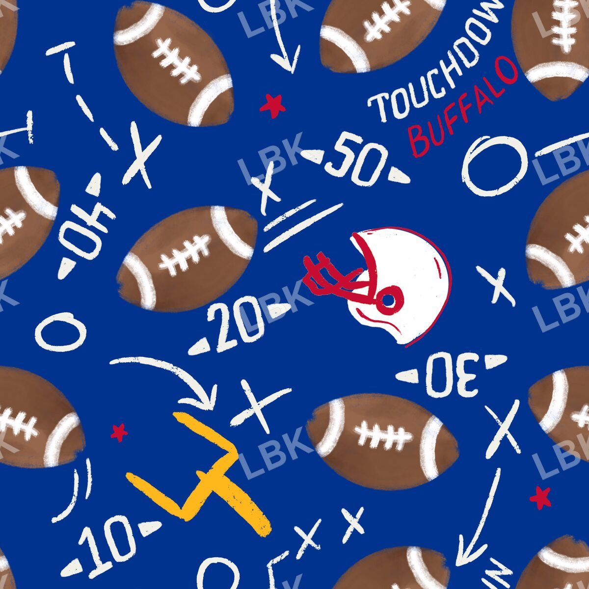 Buffalo Touchdown terrain