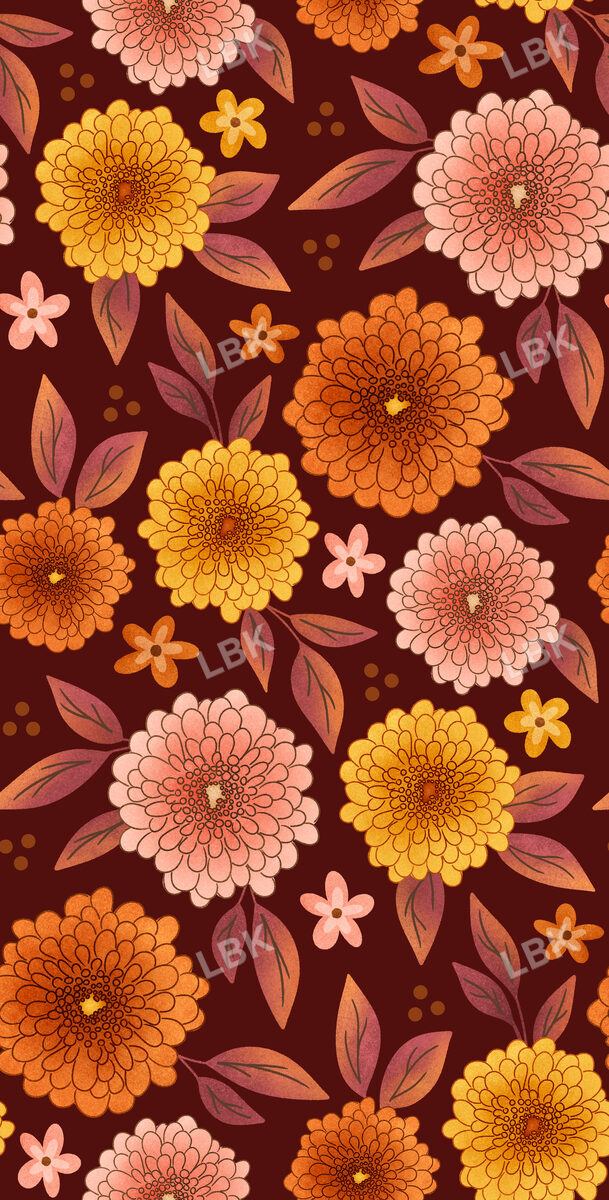 Fall Y'all Mums Maroon