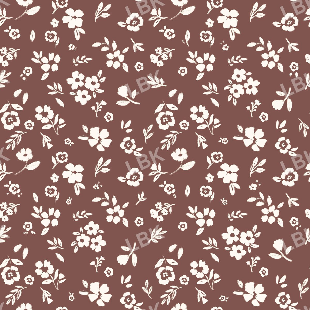 Pocket full of Posies walnut brown
