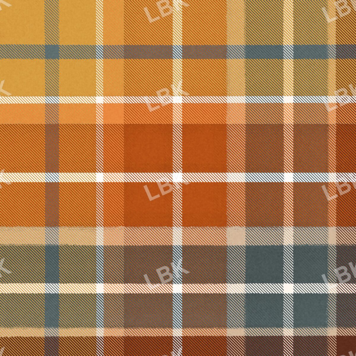 Autumn breeze plaid multicolored