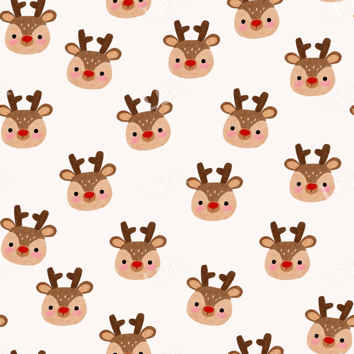 reindeer 12x12