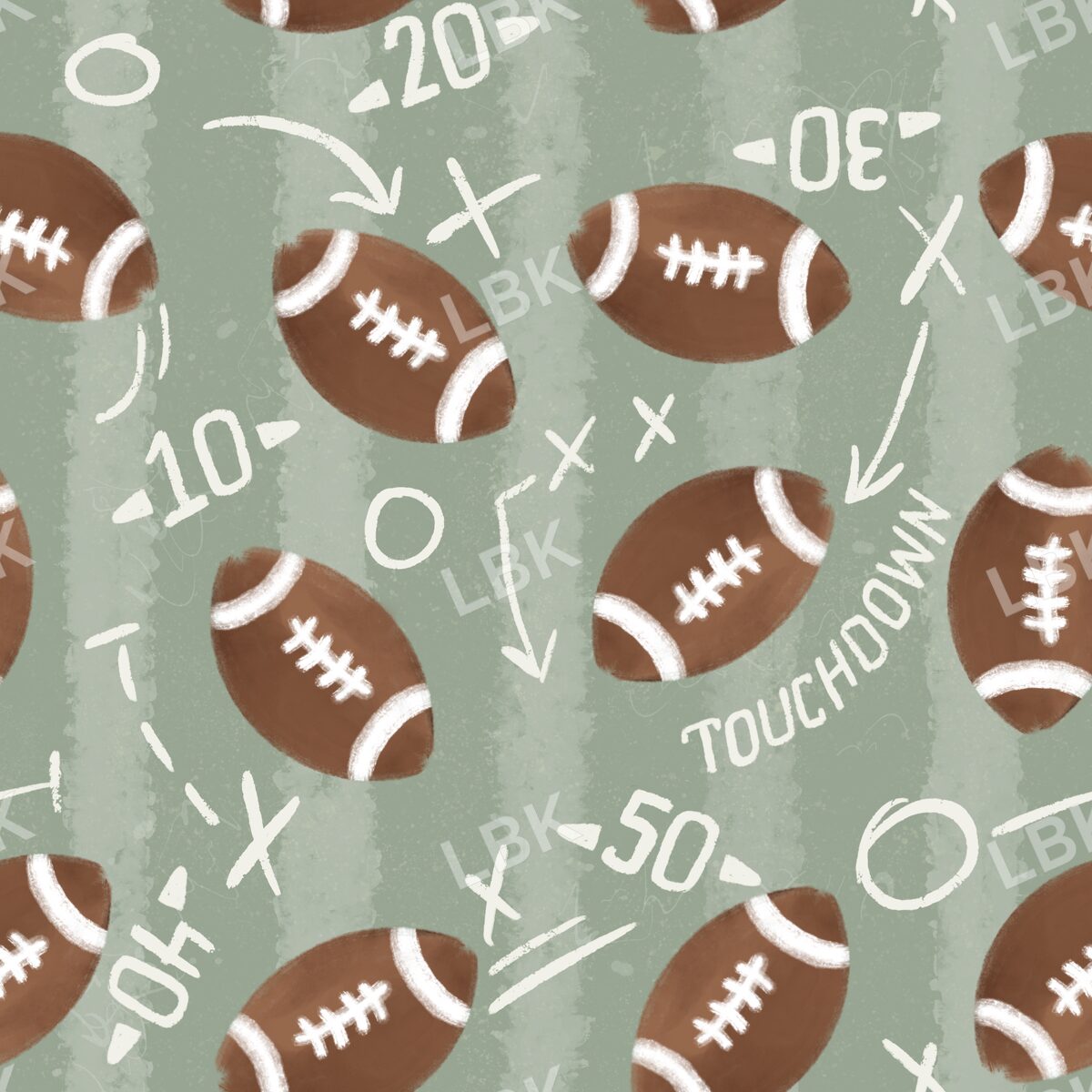 Sage stripe Touchdown terrain