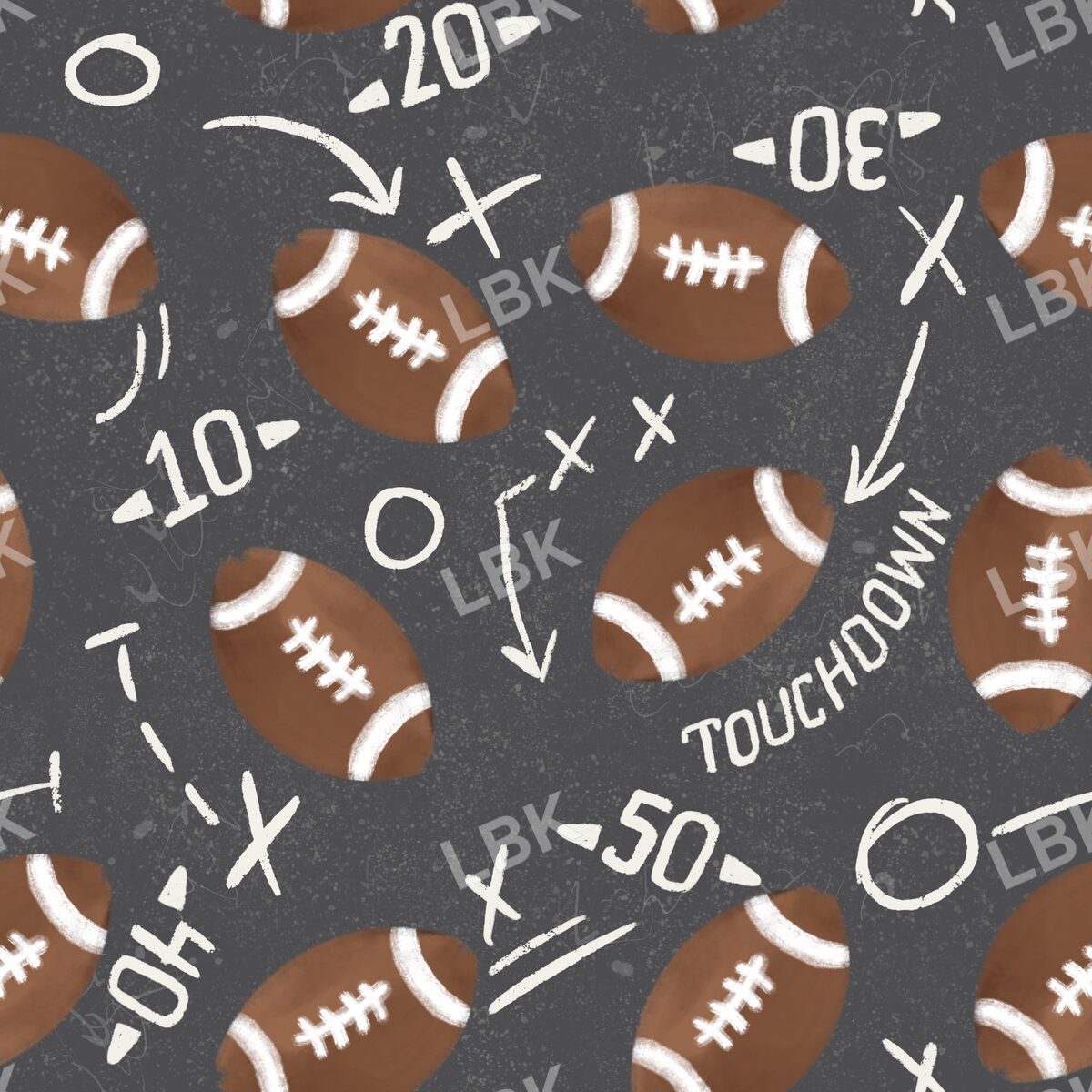 dark gray Touchdown terrain