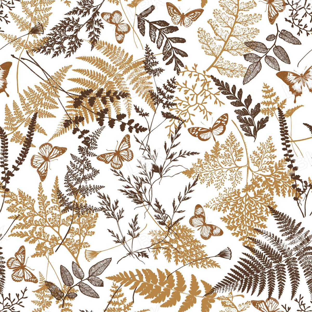 Fern Garden Autumn Gold