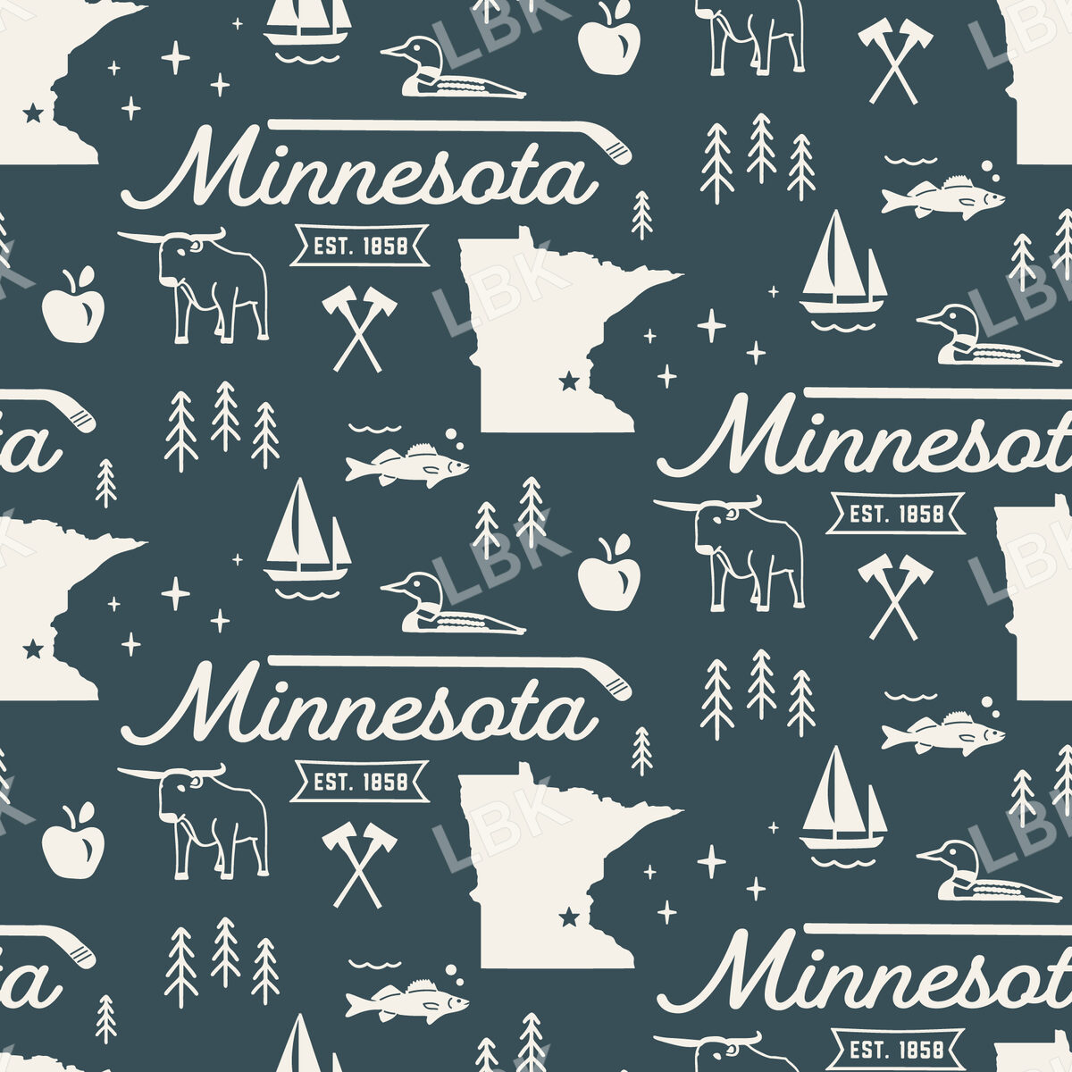 Minnesota-navy blue