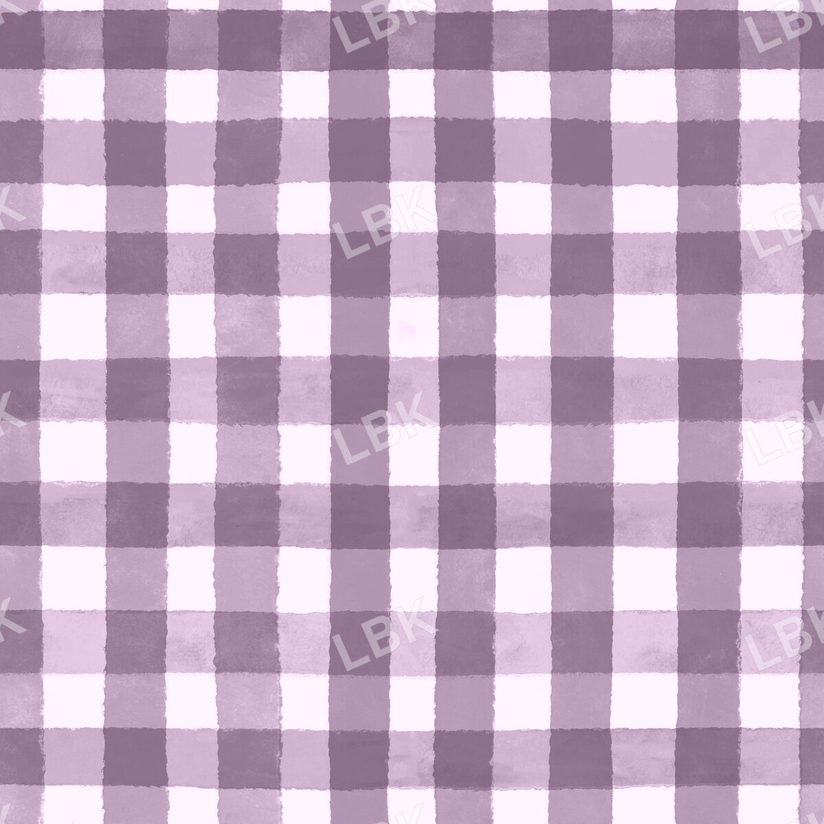 Gingham plaid dusty purple