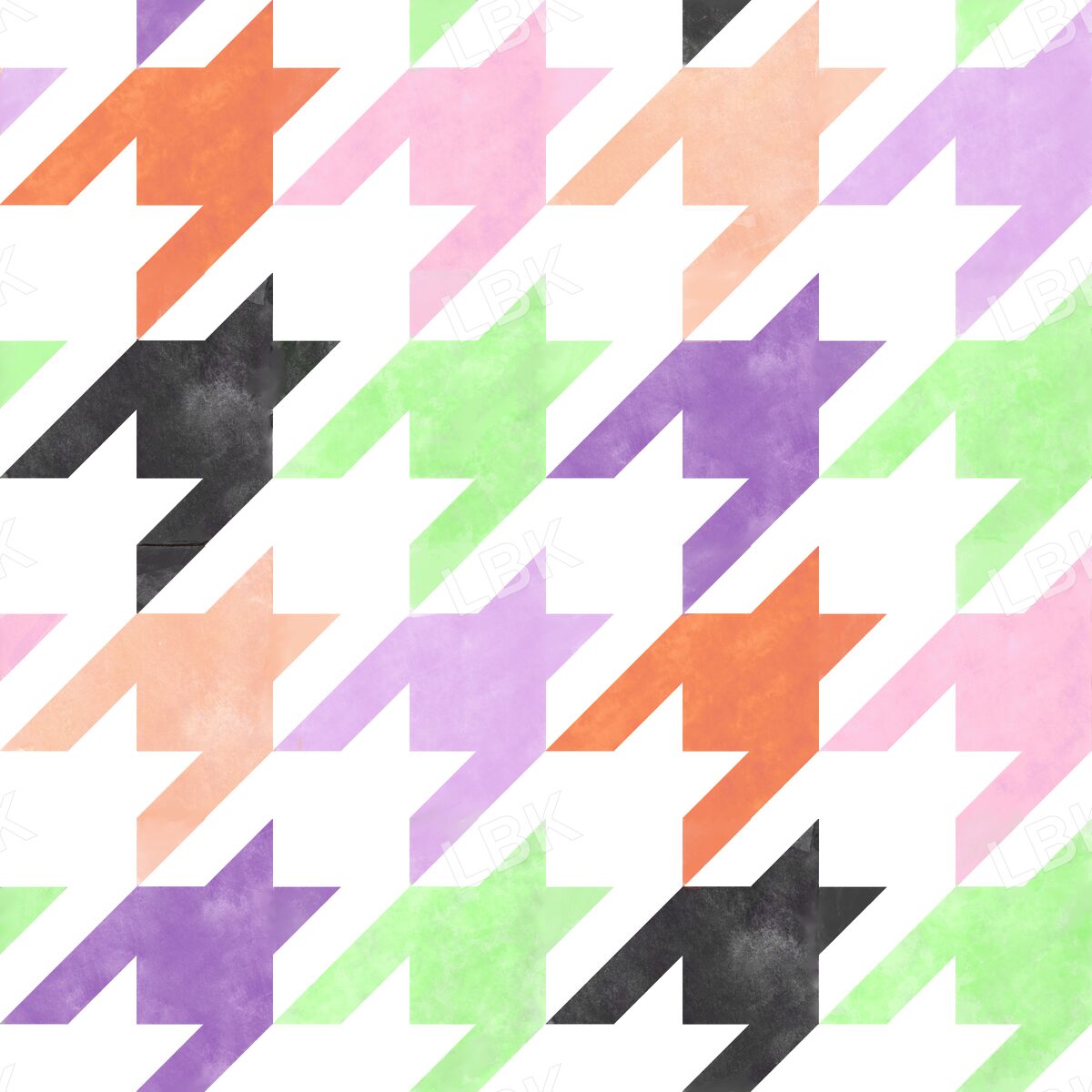 Meowlloween houndstooth