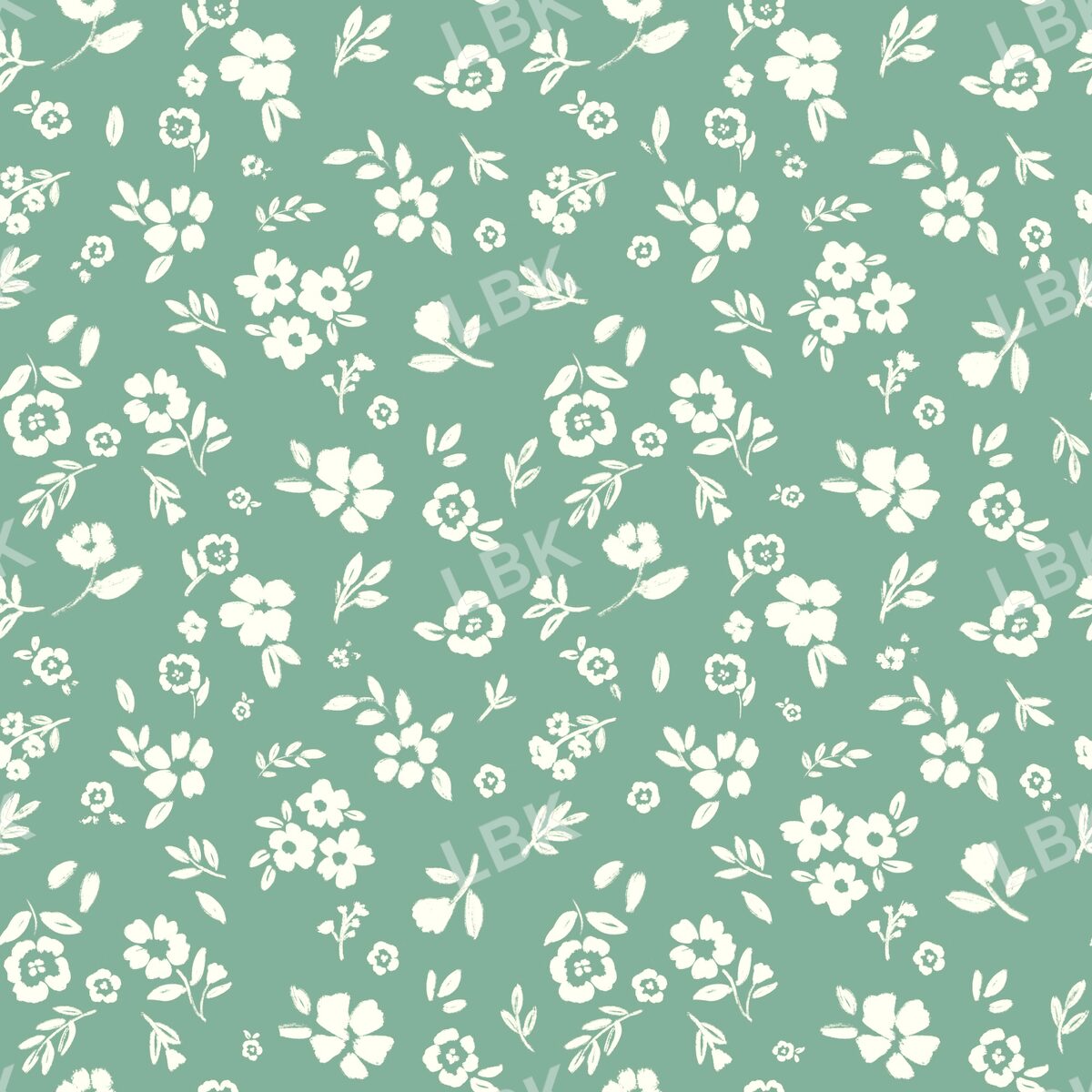 Pocket full of Posies sage green
