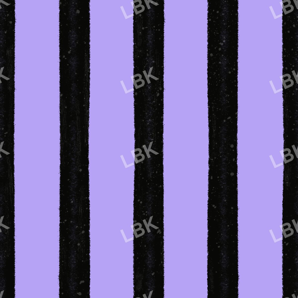 Vertical hand drawn stripe black and purple