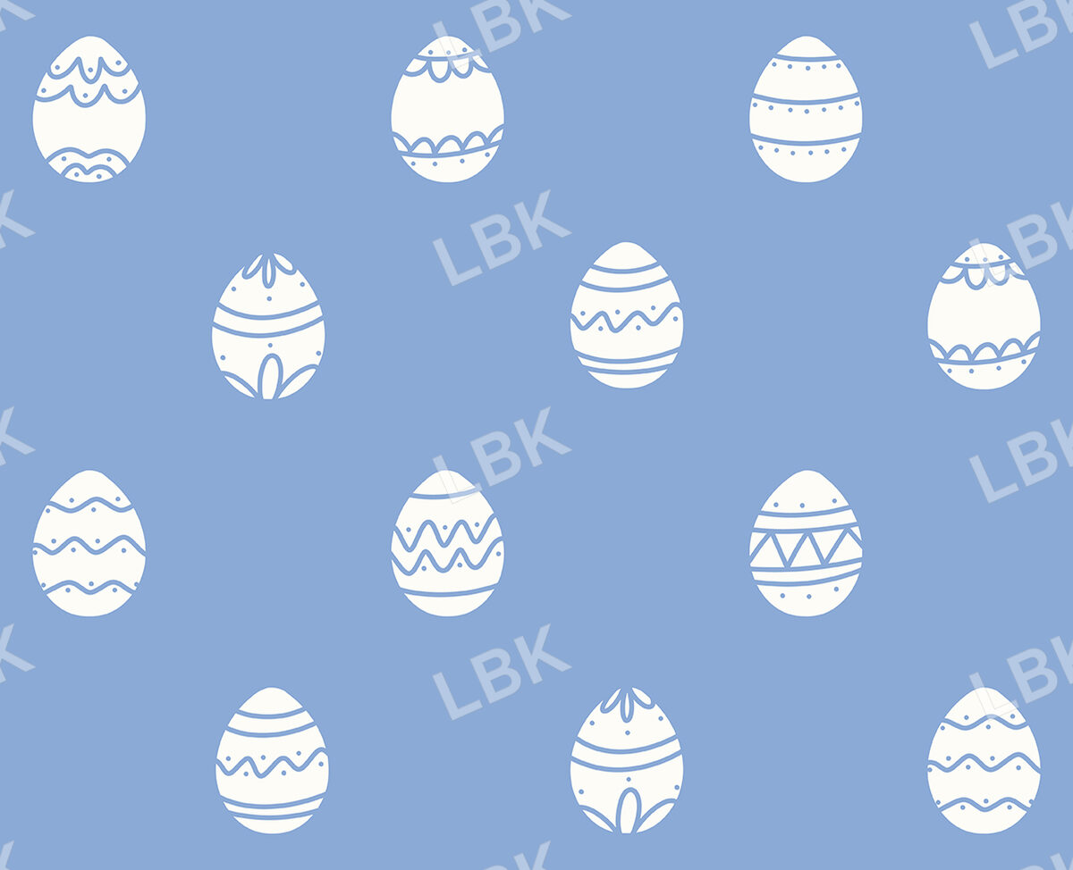 Hoppy Easter Egg Dot Blue