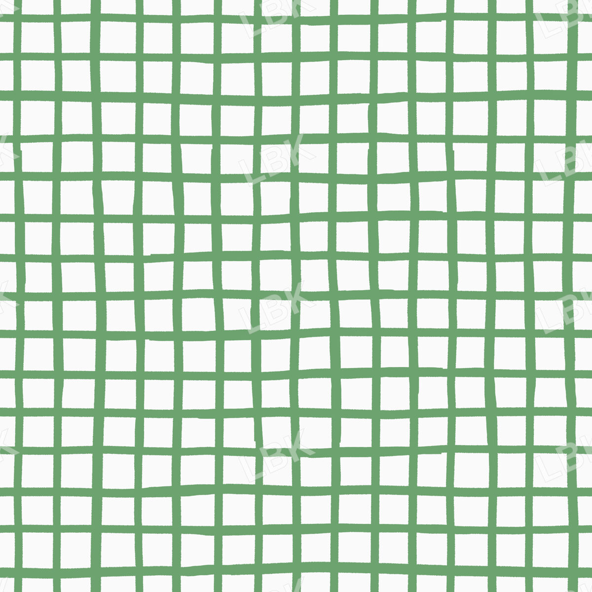 Small Checks-Green