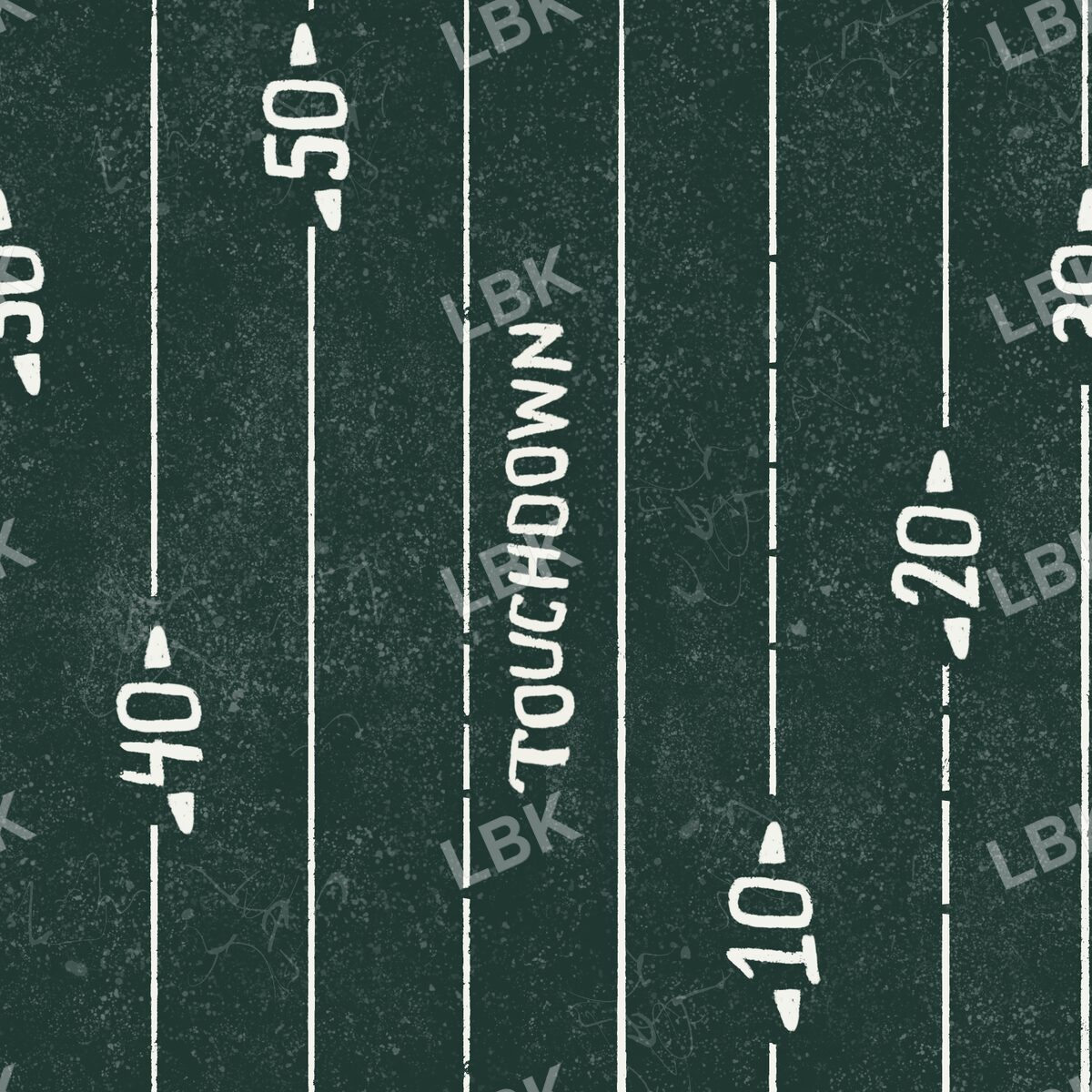 Green Bay touchdown stripe