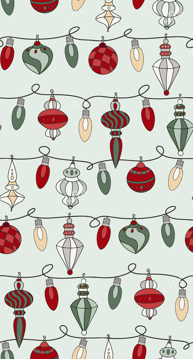 Classic Christmas Ornament Mint