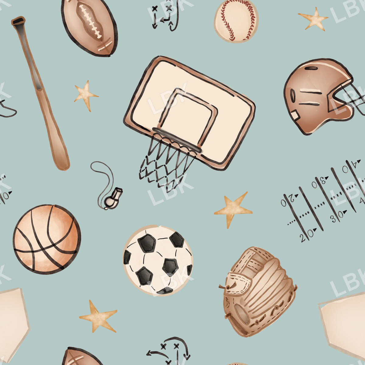 All Sports - Dusty Blue